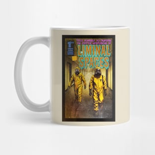 Liminal Spaces Retro Magazine Design Mug